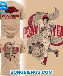 Arkansas Razorbacks Special New THE DRAGON Wehiwa Aloy Tee