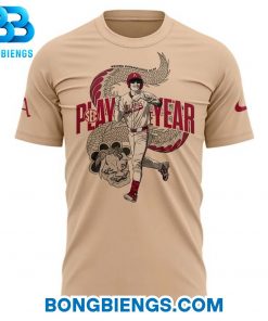 Arkansas Razorbacks Special New THE DRAGON Wehiwa Aloy Tee