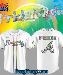Atlanta Braves LGBTQ Pride Night 2025 Baseball Jersey