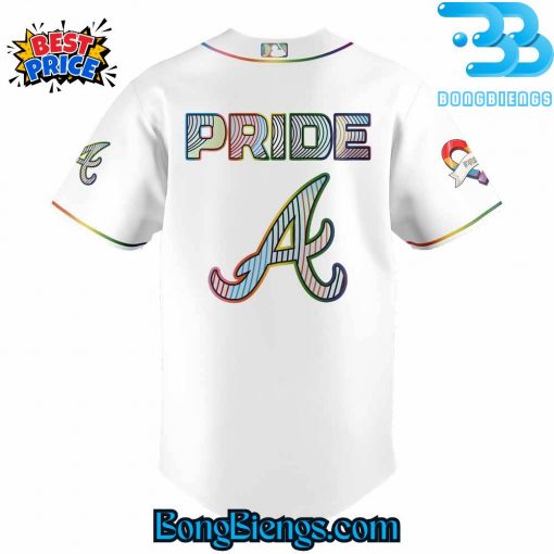 Atlanta Braves LGBTQ Pride Night 2025 Baseball Jersey