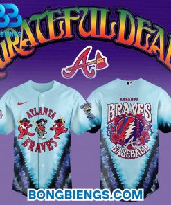 Atlanta Braves x Grateful Dead 60th Anniversary New Jersey