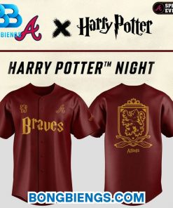 Atlanta Braves x Harry Potter Night Baseball Jersey