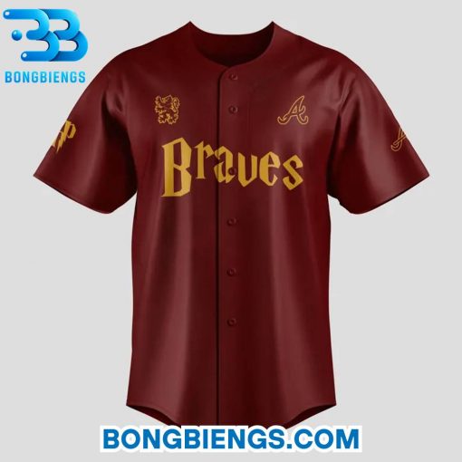 Atlanta Braves x Harry Potter Night Baseball Jersey