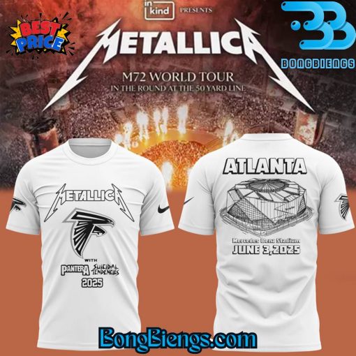 Atlanta Falcons x Metallica Tour 2025 Tee