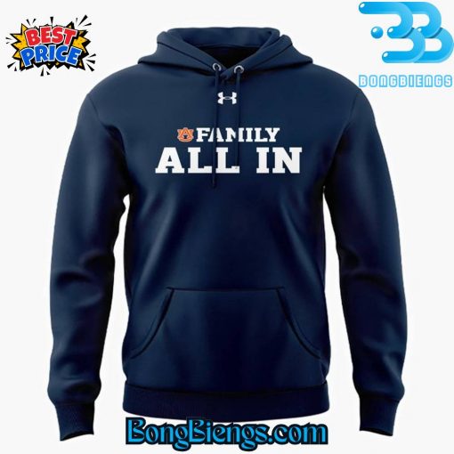 Auburn Tigers Cam Newton Family All In Hoodie