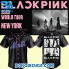 BLACKPINK 2025 World Tour New York x New York Mets White Baseball Jersey