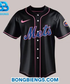 BLACKPINK 2025 World Tour New York x New York Mets Black Jersey