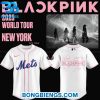 BLACKPINK 2025 World Tour New York x New York Mets Black Jersey