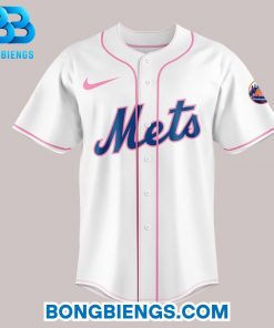 BLACKPINK 2025 World Tour New York x New York Mets White Baseball Jersey