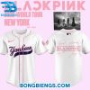 BLACKPINK 2025 World Tour New York x New York Mets White Baseball Jersey