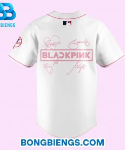 Blackpink World Tour New York 2025 X Yankees White Jersey