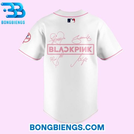 BLACKPINK World Tour New York 2025 X Yankees White Jersey