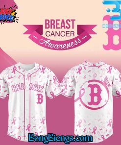 Boston Red Sox Breast Cancer Awareness Night Baseball Jersey