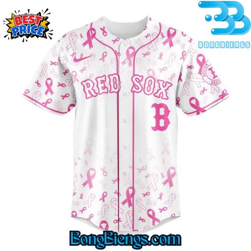 Boston Red Sox Breast Cancer Awareness Night Baseball Jersey
