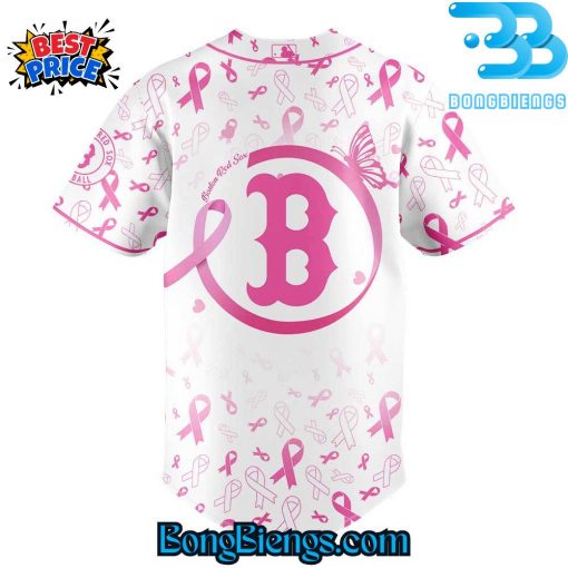 Boston Red Sox Breast Cancer Awareness Night Baseball Jersey