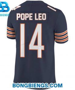 Chicago Bears Pope Leo 14 Football Jersey