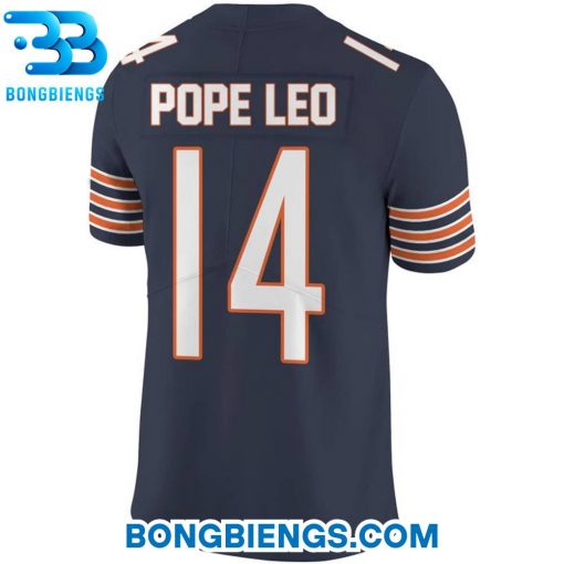 Chicago Bears Pope Leo 14 Football Jersey