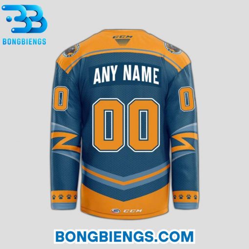 Chicago Wolves Animal Adoption Awareness Hockey Jersey