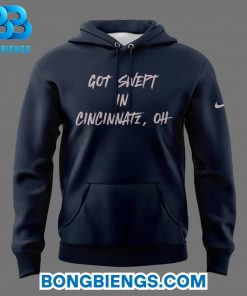 Cincinnati Reds “Got Swept In Cincinnati, Oh” Hoodie