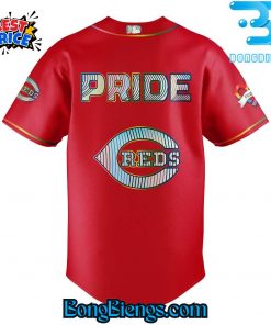 Cincinnati Reds LGBTQ Pride Night 2025 Baseball Jersey