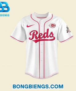 Cincinnati Reds x Snoop Dogg Post-Game Concert White Baseball Jersey