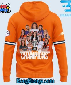 Clemson Tigers 2025 ACC Softball Conference Tournament Champions Hoodie