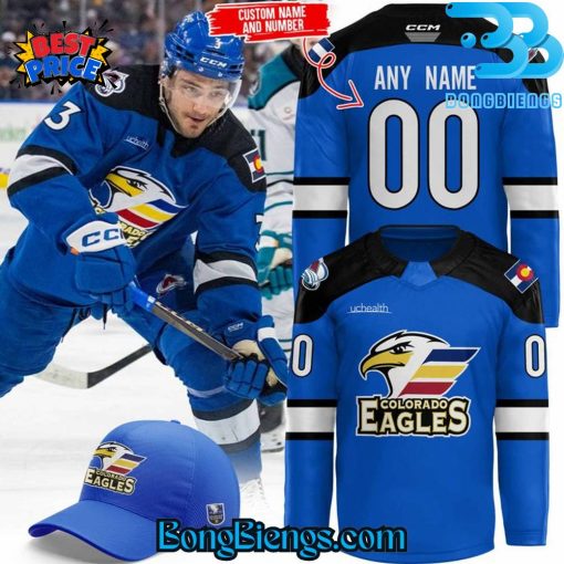 Colorado Eagles 2025 New Special Hockey Jersey