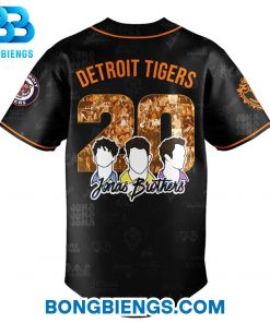 Detroit Tigers x Jonas Brothers x Marshmello JONAS20 LIVING THE DREAM Tour Jersey 3