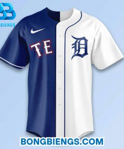 Detroit Tigers x Texas Rangers Jung Family Custom Baseball Jersey