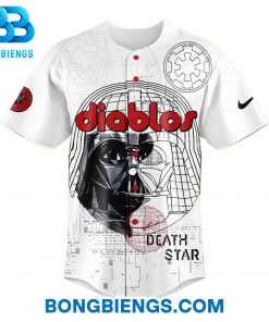 Diablos Rojos del México x Star Wars Death Star Baseball Jersey