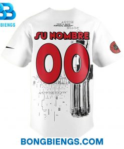Diablos Rojos del Mxico x Star Wars Death Star Baseball Jersey