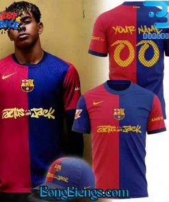 FC Barcelona X Travis Scott Cactus Jack Custom Soccer Jersey