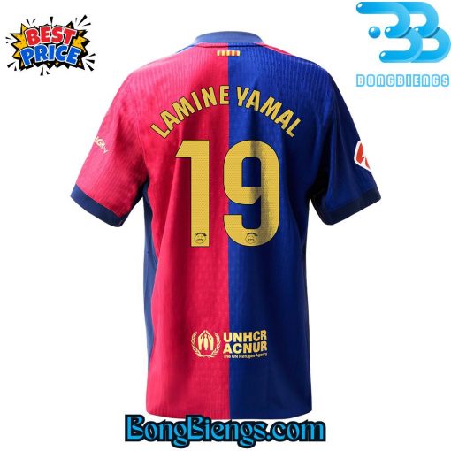 FC Barcelona x Travis Scott 24/25 Home Jersey Signed By The Travis Scott Soccer Jersey