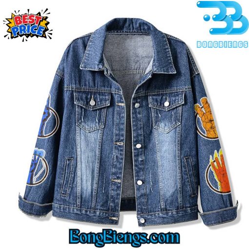 Fantastic Four Welcome To The Family Denim Jacket