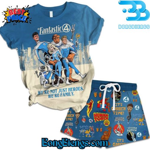 Fantastic Four We’re Not Just Heroes. We’re Family. Pyjama Set