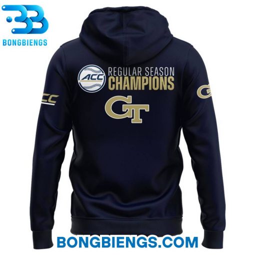 Georgia Tech Yellow Jackets 2025 ACC Baseball Regular Season Champions Hoodie