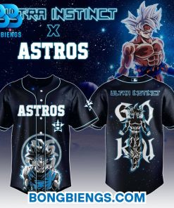 Goku Ultra Instinct x Houston Astros 2025 Limit Break Jersey