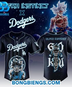 Goku Ultra Instinct x Los Angeles Dodgers 2025 Limit Break Jersey