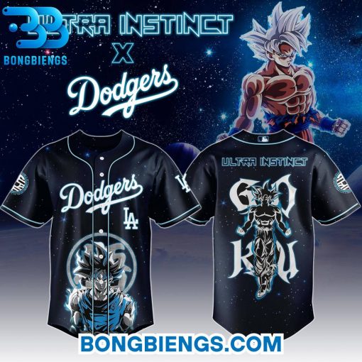 Goku Ultra Instinct x Los Angeles Dodgers 2025 Limit Break Jersey