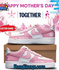 Houston Astros Happy Mother Day Custom Air Force 1 Sneaker