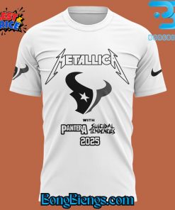 Houston Texans x Metallica Tour 2025 Tee