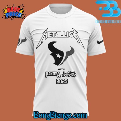 Houston Texans x Metallica Tour 2025 Tee