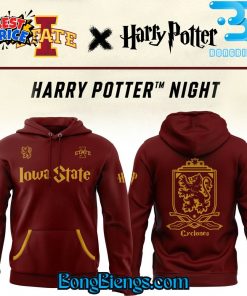 Iowa State Cyclones Special 2025 Harry Potter Night Hoodie