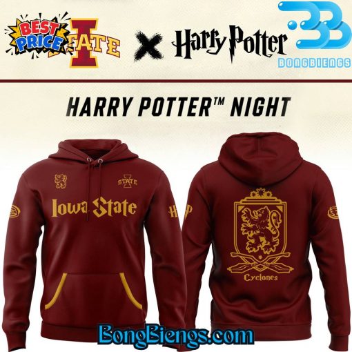 Iowa State Cyclones Special 2025 Harry Potter Night Hoodie