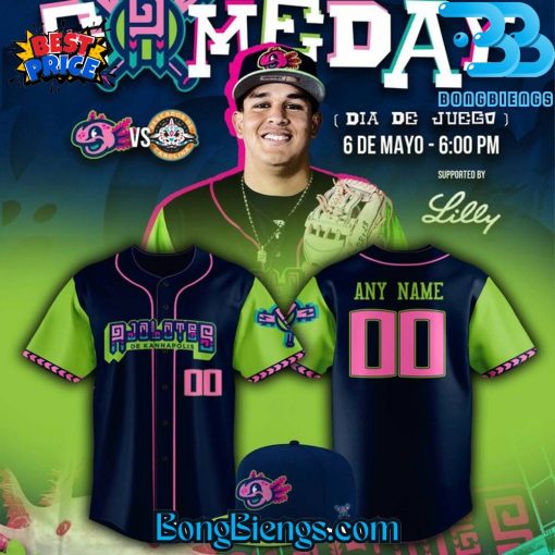 Kannapolis Cannon Ballers 2025 Cinco de Mayo Uniforms Baseball Jersey