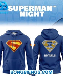 Kansas City Royals x Superman Night Hoodie