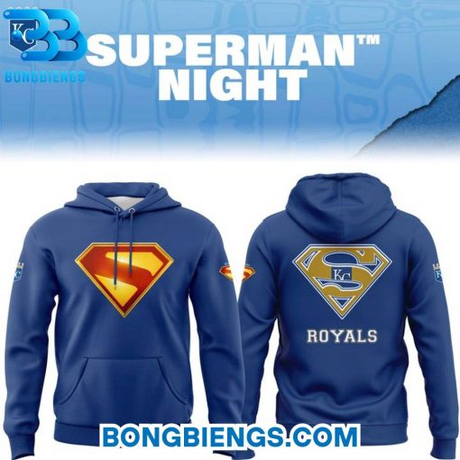 Kansas City Royals x Superman Night Hoodie