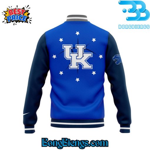 Kentucky Wildcats Coach Mark Pope Baseball Jacket