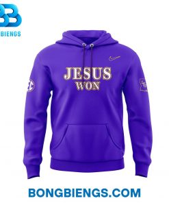 LSU Tigers JESUS WON Limited Edition 2025 Hoodie