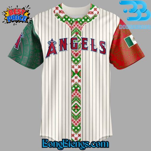 Los Angeles Angels 2025 Mexican Heritage Night Baseball Jersey